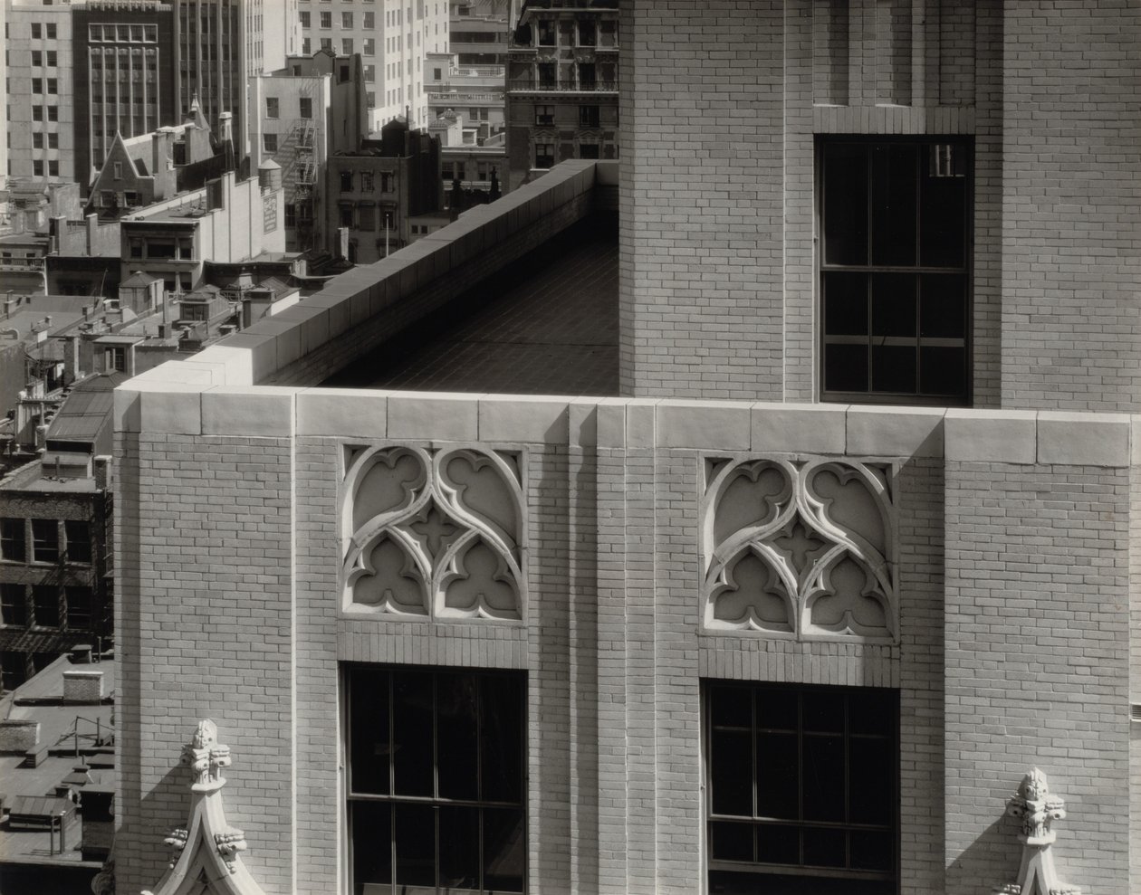 Von meinem Fenster bei An American Place, Norden von Alfred Stieglitz