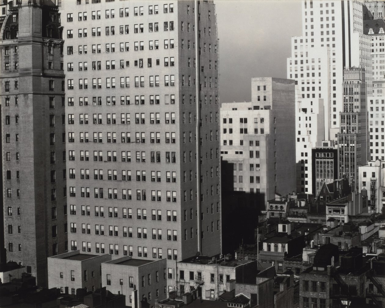 Von meinem Fenster bei An American Place, Norden von Alfred Stieglitz