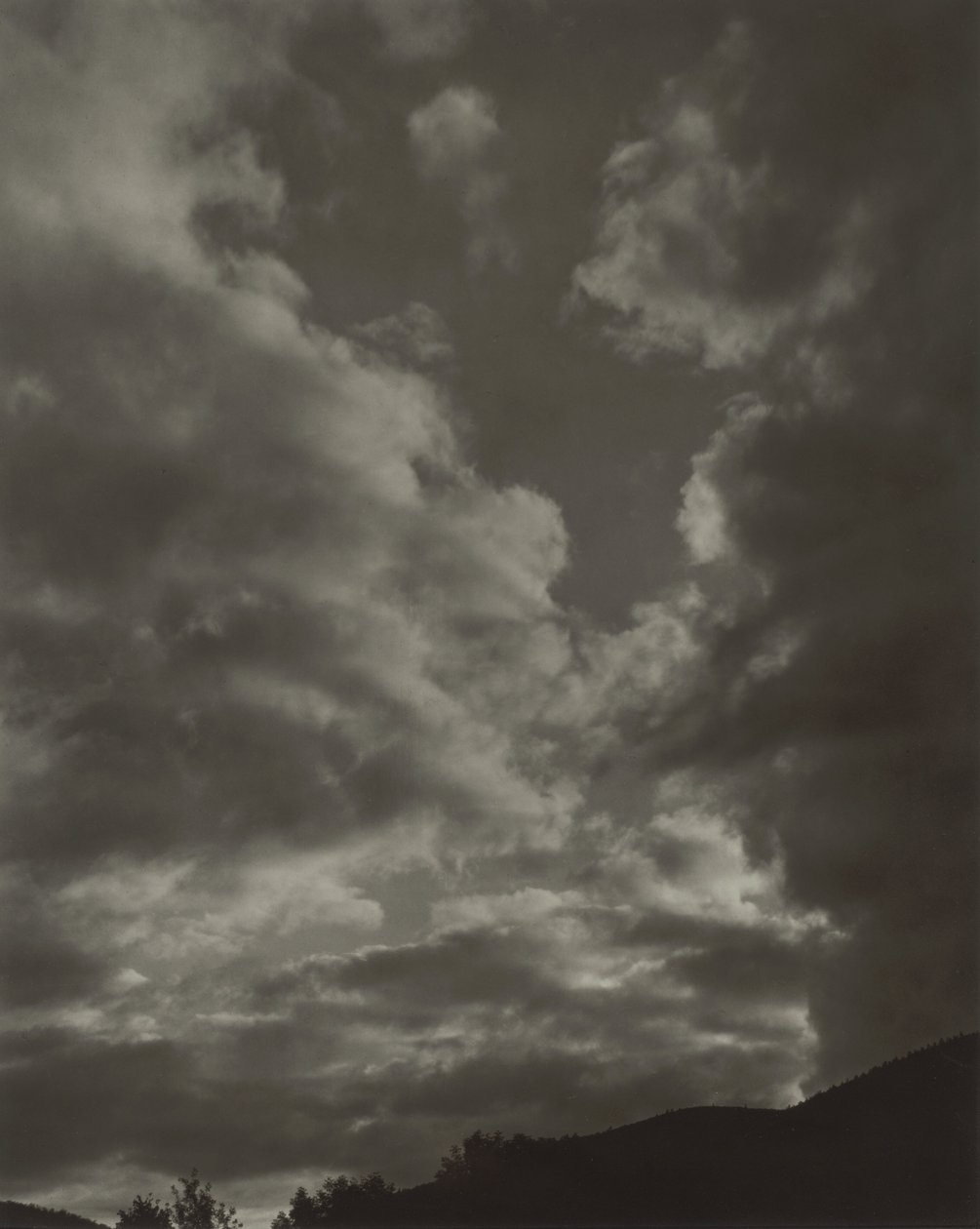 Musik - Eine Folge von zehn Wolkenfotografien, Nr. II von Alfred Stieglitz