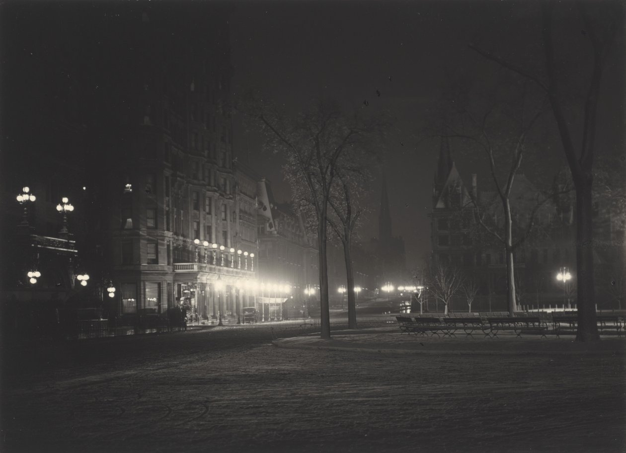 Nacht, New York von Alfred Stieglitz