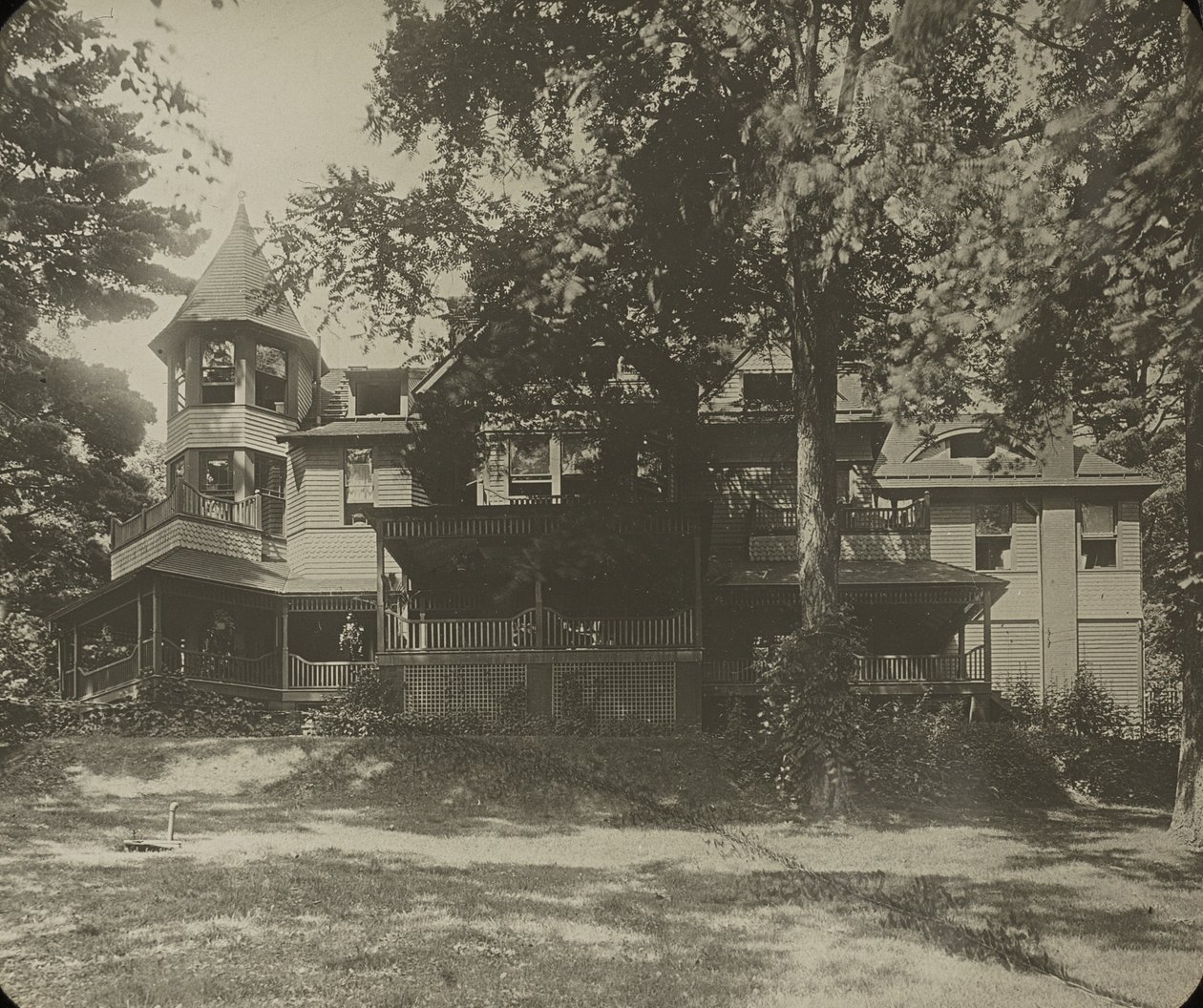 Oaklawn House, (Ostseite) von Alfred Stieglitz