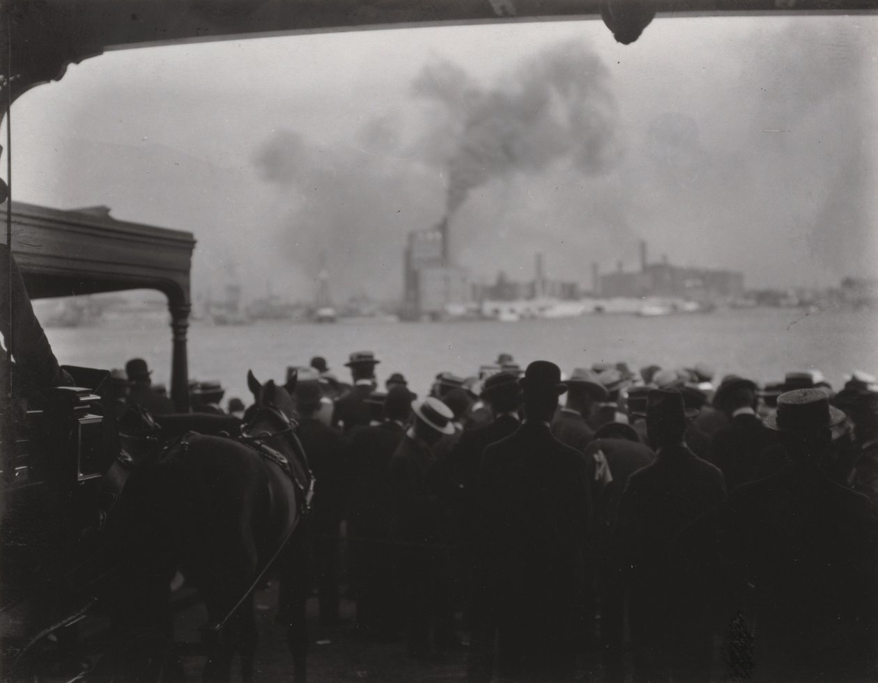 Auf der Fähre von Alfred Stieglitz