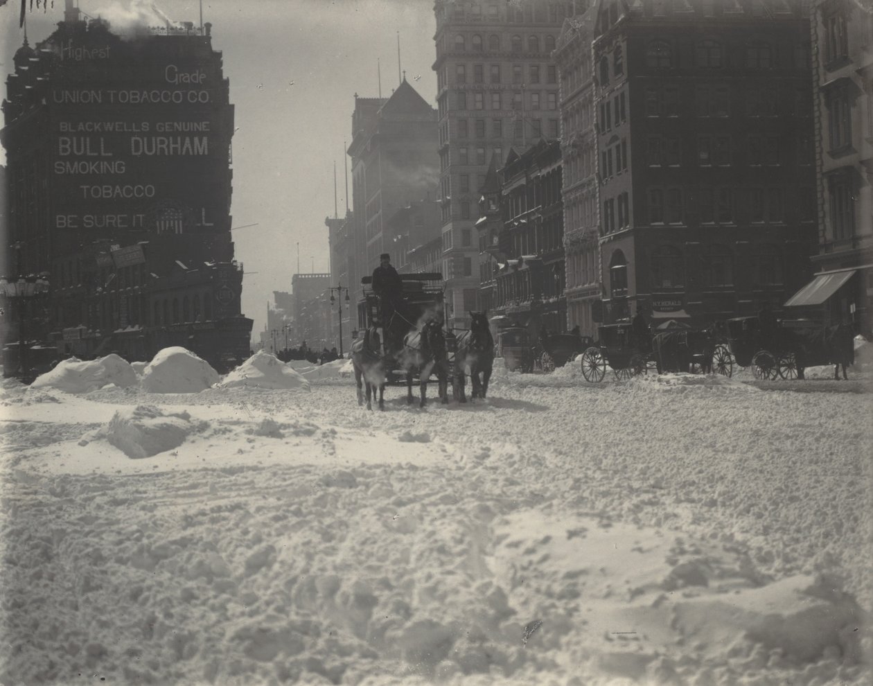 Winter, New York von Alfred Stieglitz