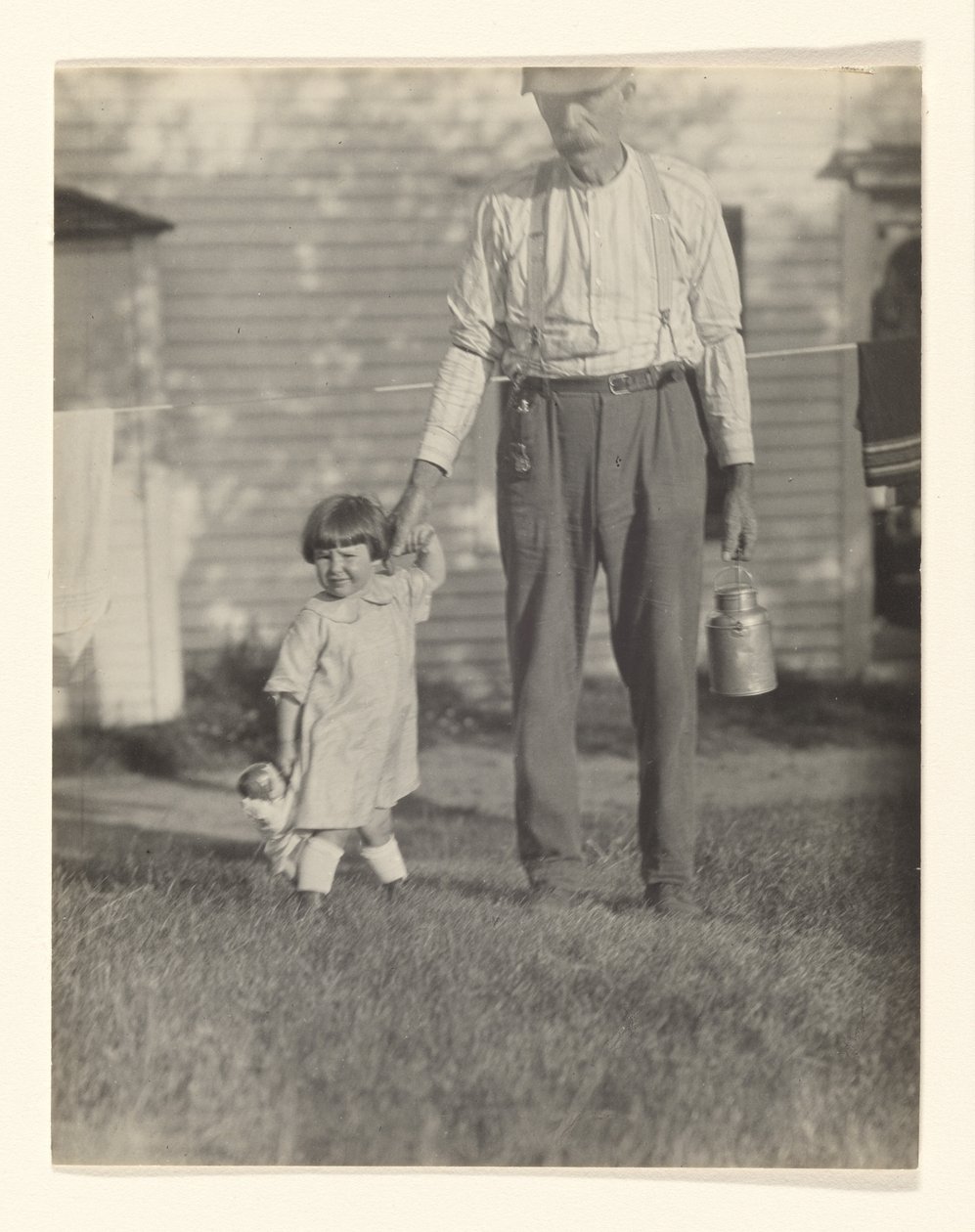 [Yvonne Boursault & Fred Varnum, Lake George] von Alfred Stieglitz