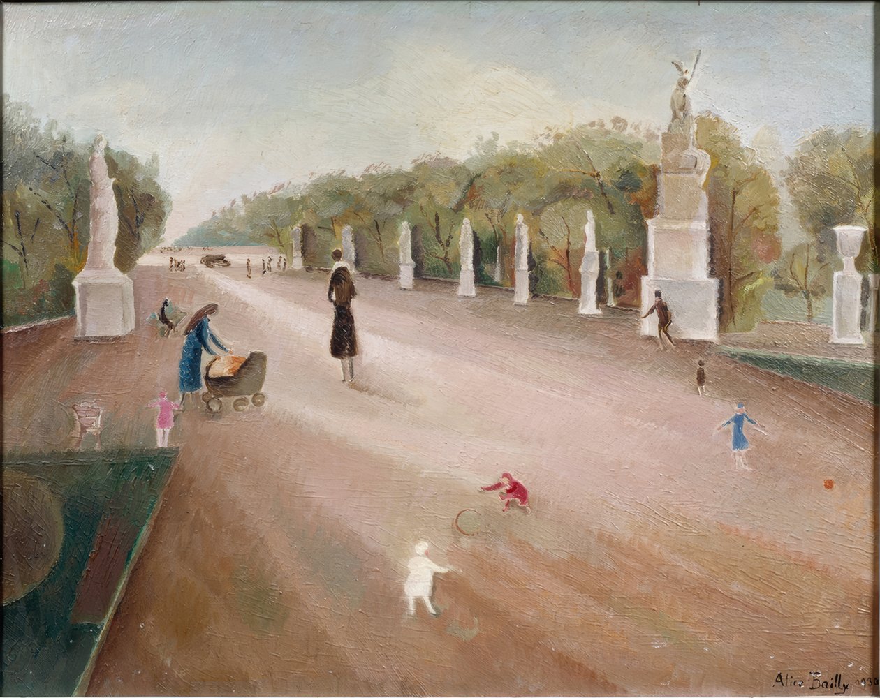 Im Jardin du Luxembourg von Alice Bailly