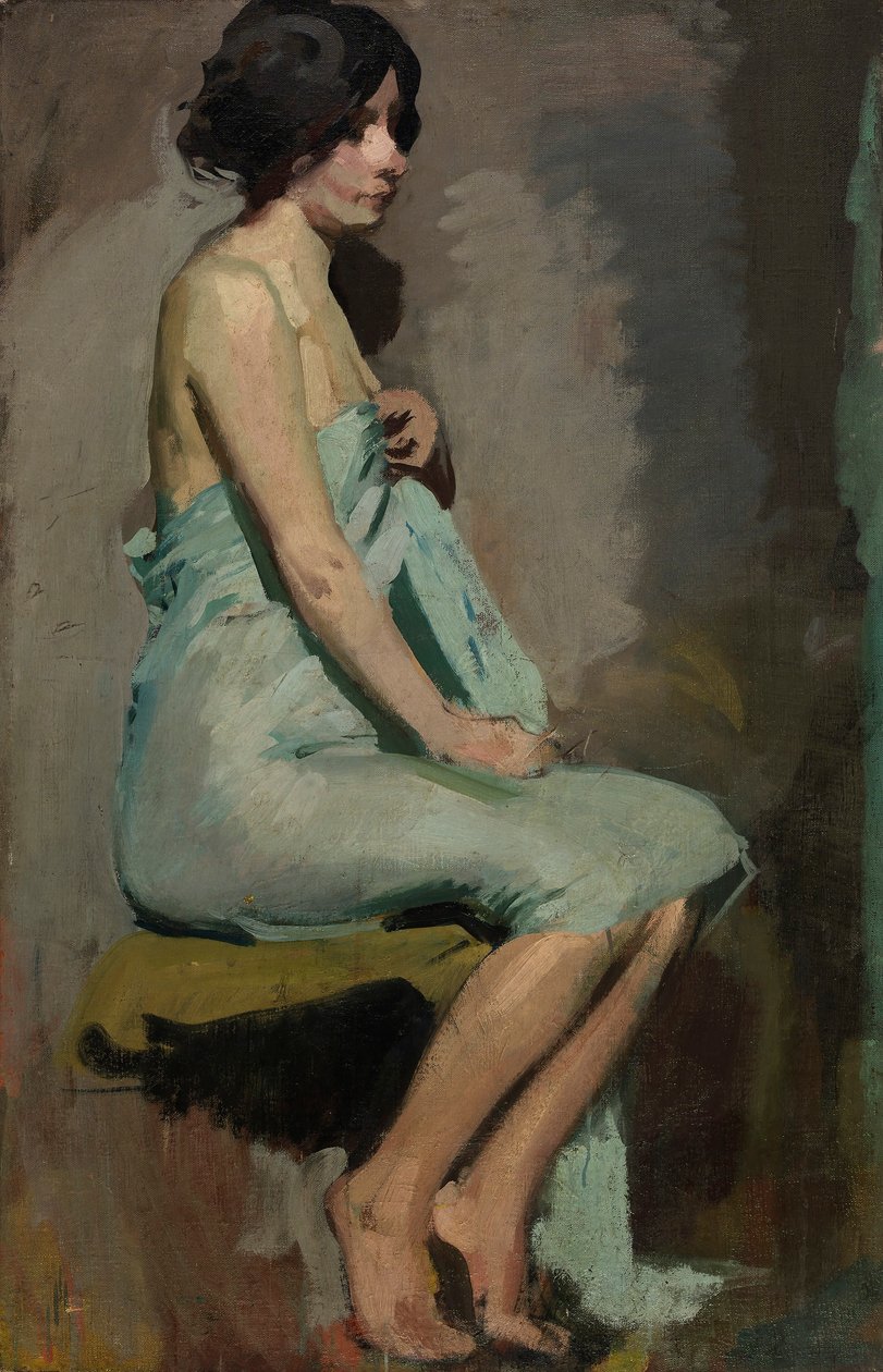 Studie einer sitzenden Frau von Alice Pike Barney