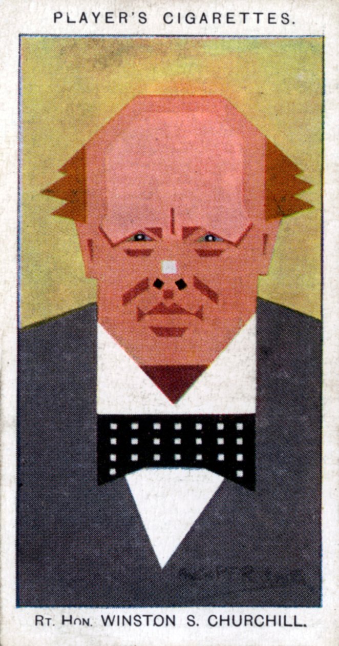 Winston Churchill, britischer Premierminister von Alick P. F. Ritchie