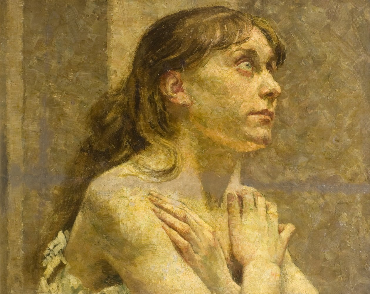 Betendes Mädchen von Alick Penrose Forbes Ritchie
