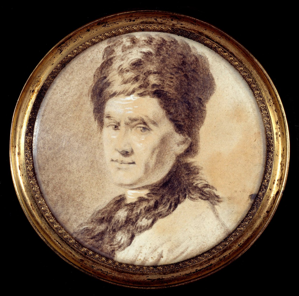 Porträt des Schweizer Philosophen Jean Jacques Rousseau in armenischer Tracht von Allan (after) Ramsay