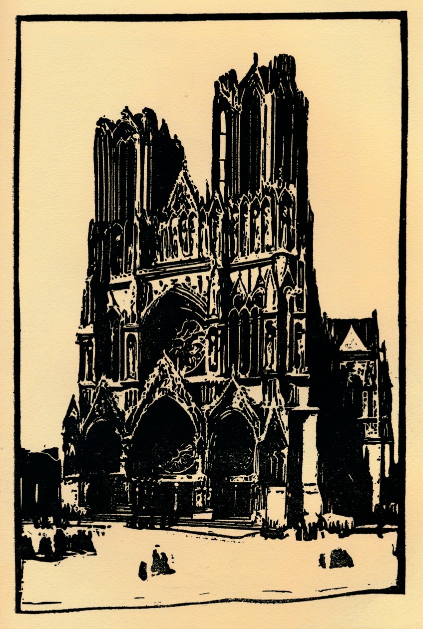 Kathedrale von Reims von Allan Douglass Mainds