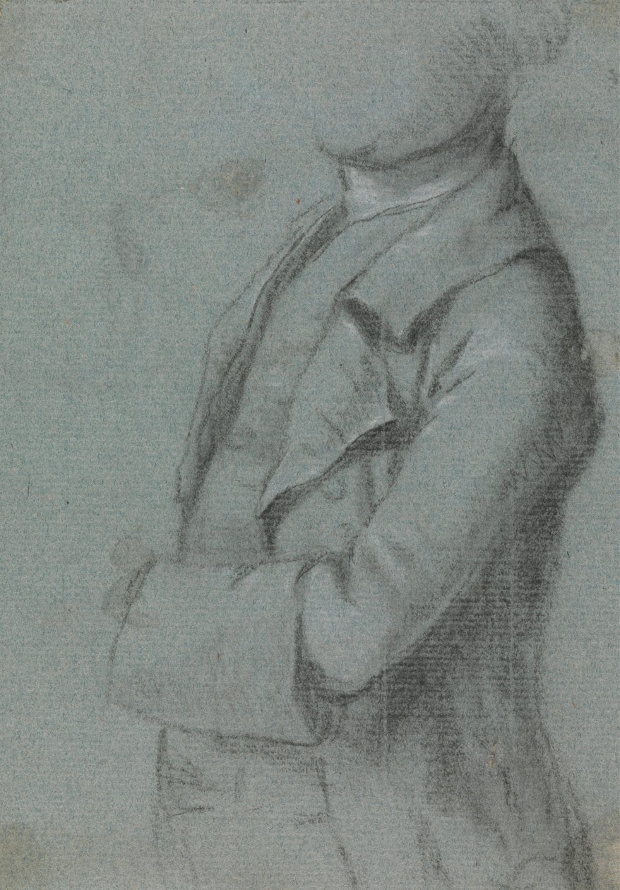 Kostümstudie für ein Porträt eines Mannes von Allan Ramsay