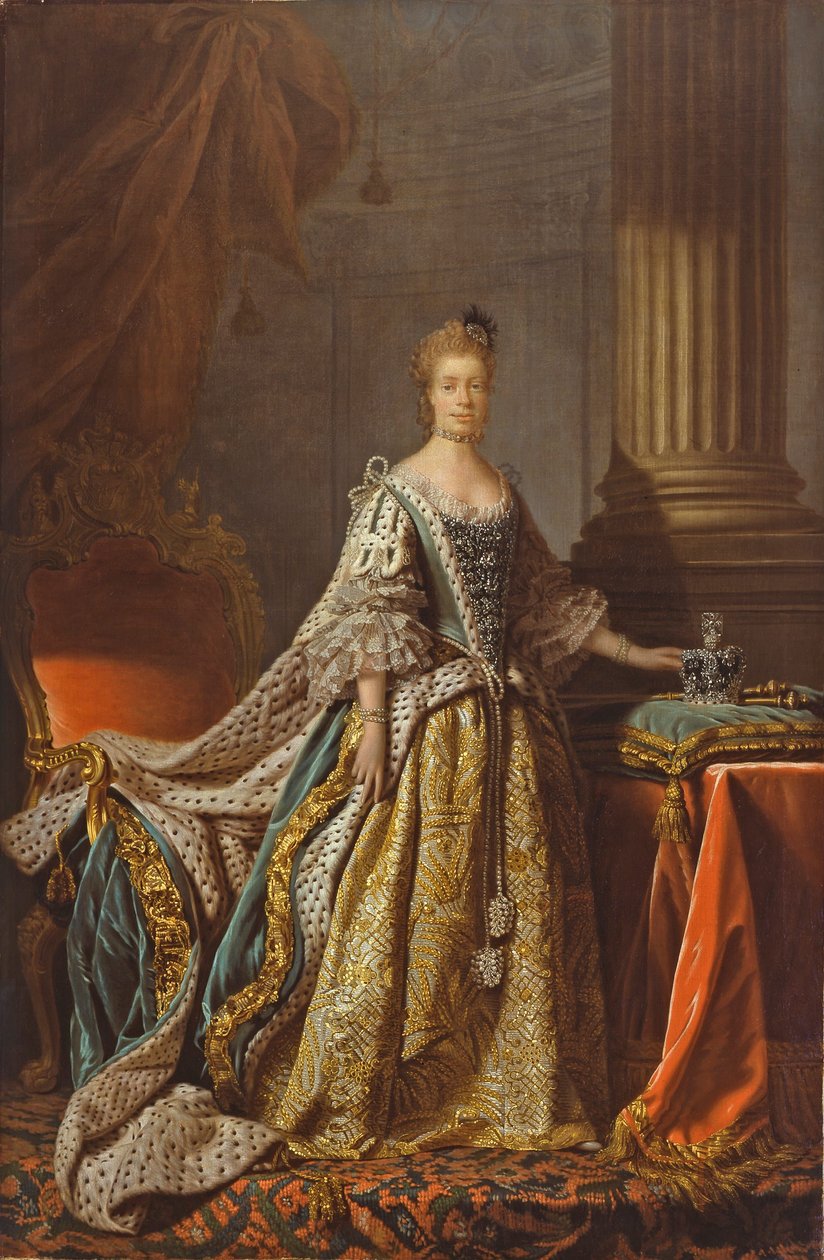 Königin Charlotte von Allan Ramsay