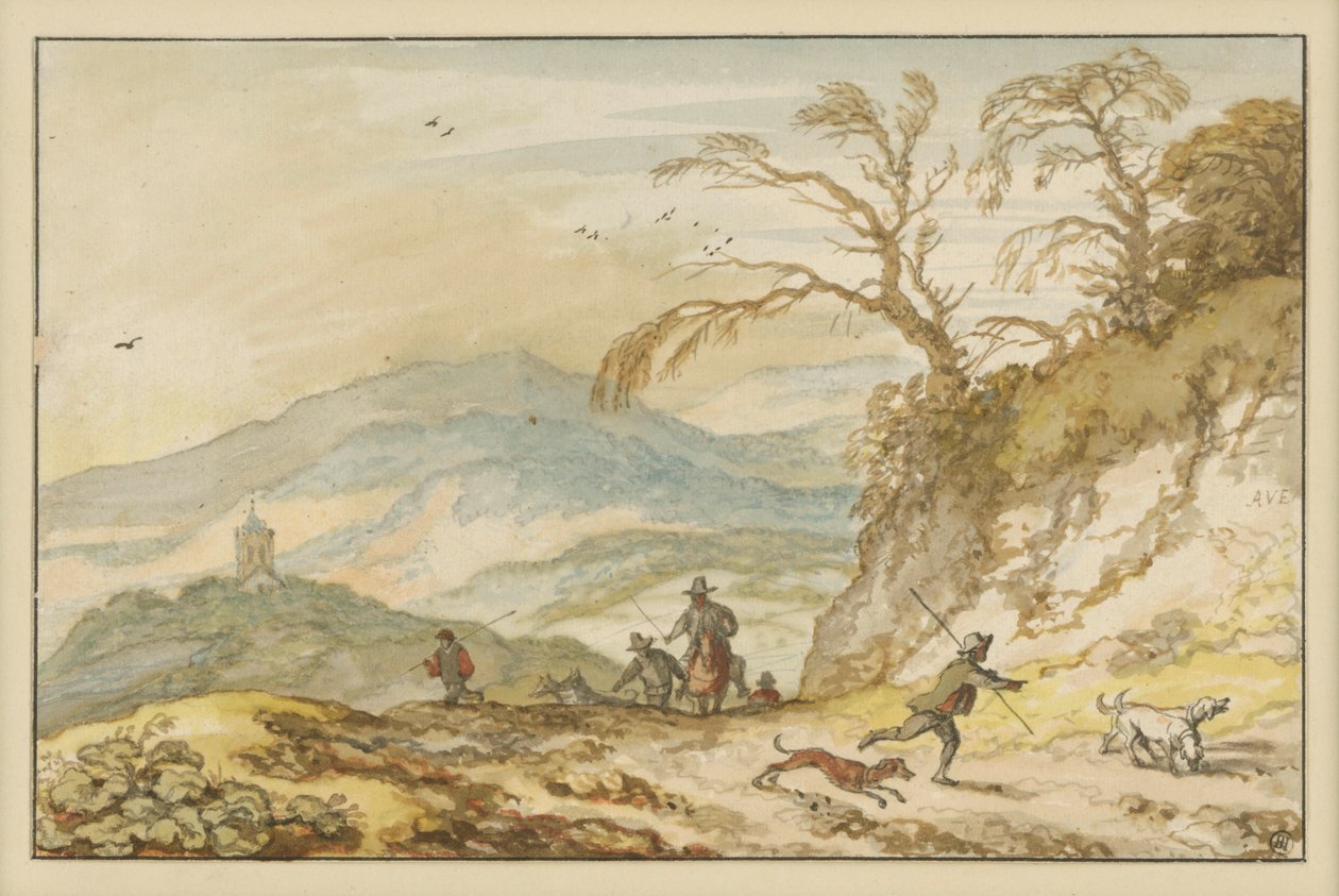 Gebirgslandschaft von Allart van Everdingen