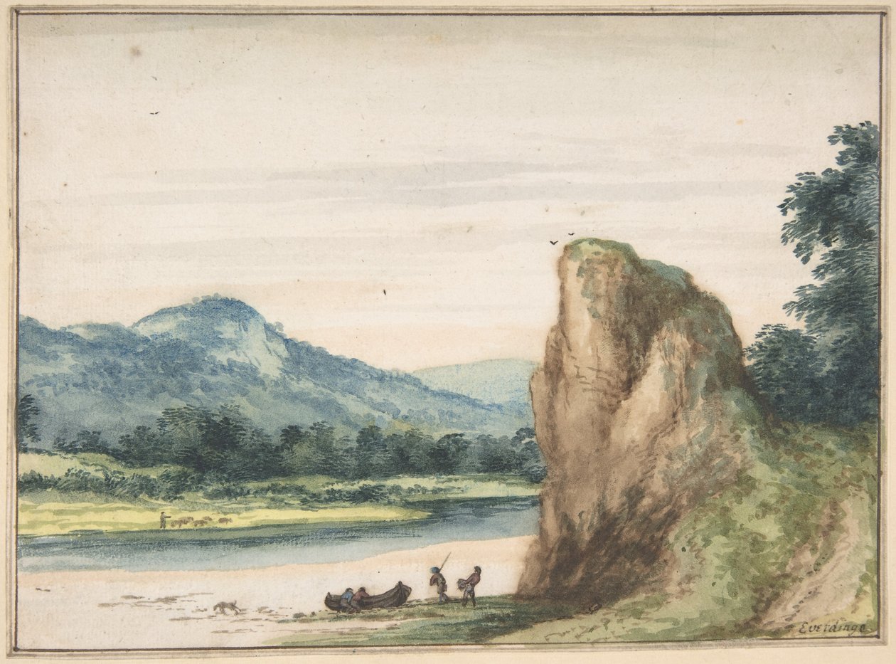 Landschaft von Allart van Everdingen