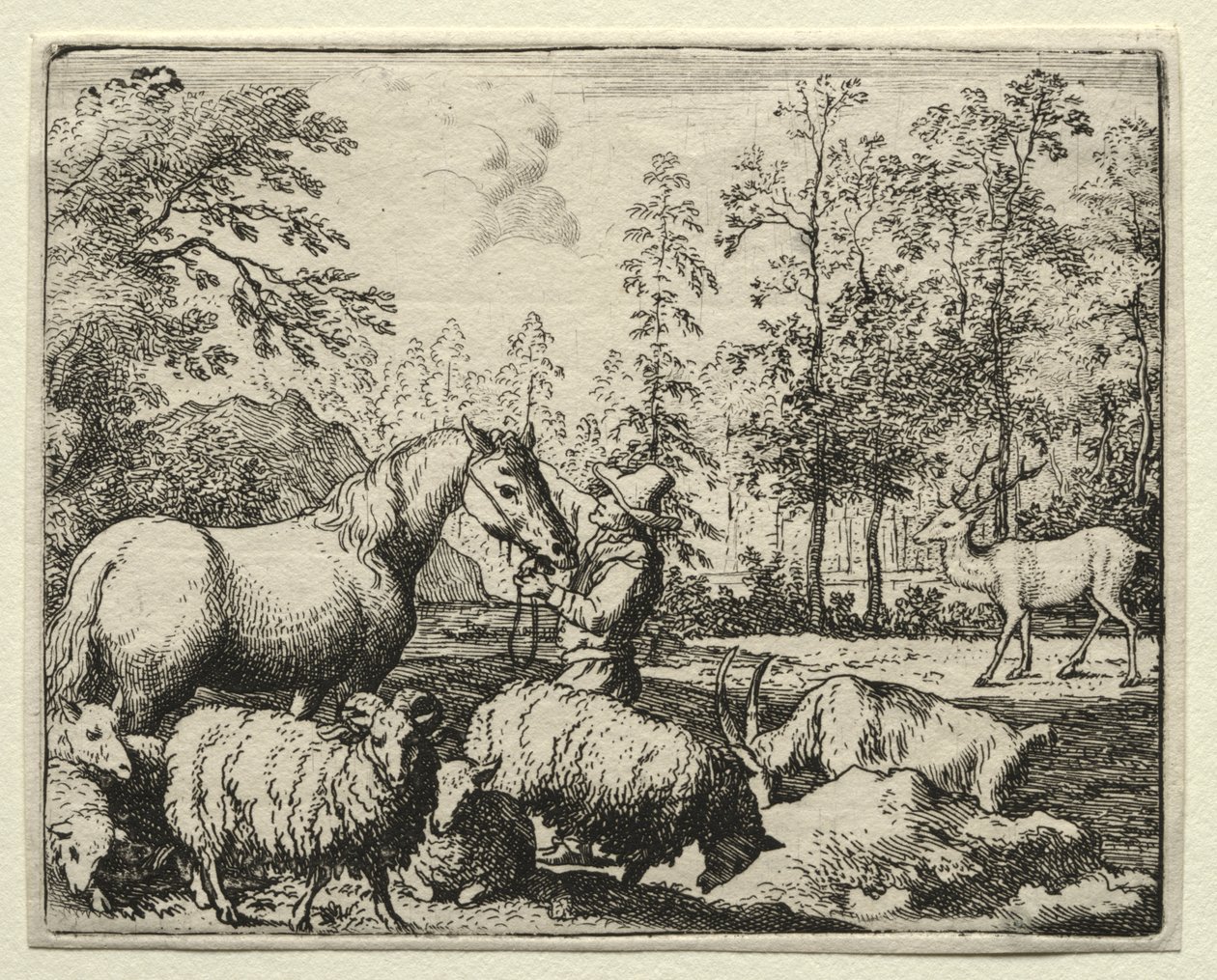 Reineke Fuchs: Das eifersüchtige Pferd von Allart van Everdingen