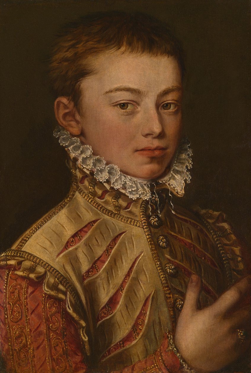 Porträt von Don Juan von Österreich von Alonso Sánchez Coello