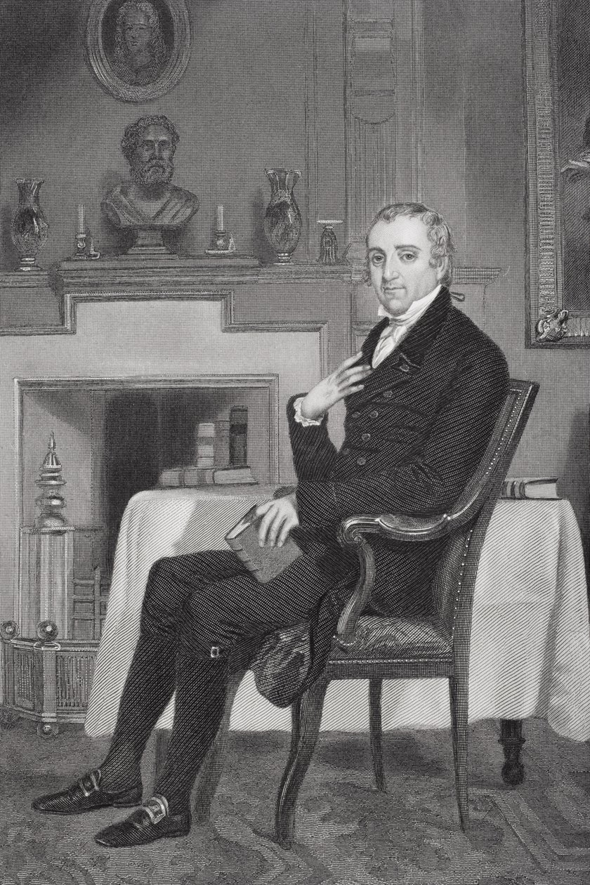 Porträt von Fisher Ames (1758-1808) von Alonzo Chappel