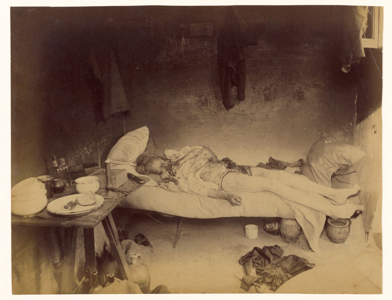 Mord an der genannten Fourmentin Caroline Céleste ... Entdeckung der Leiche von Alphonse Bertillon