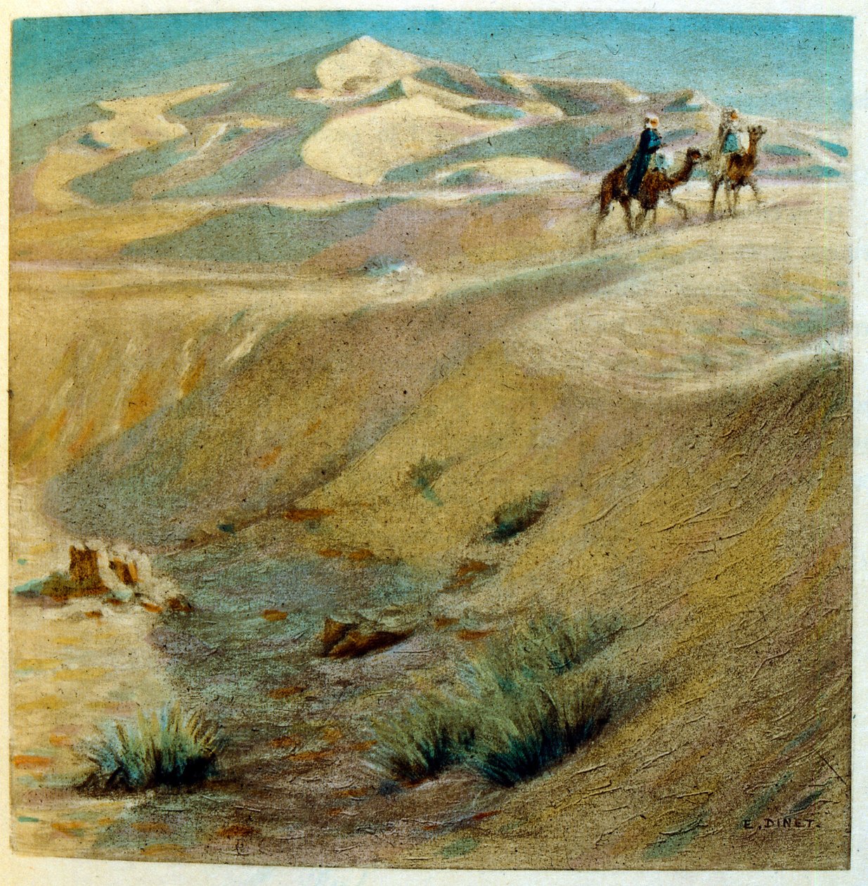 Illustration von Dinet aus 