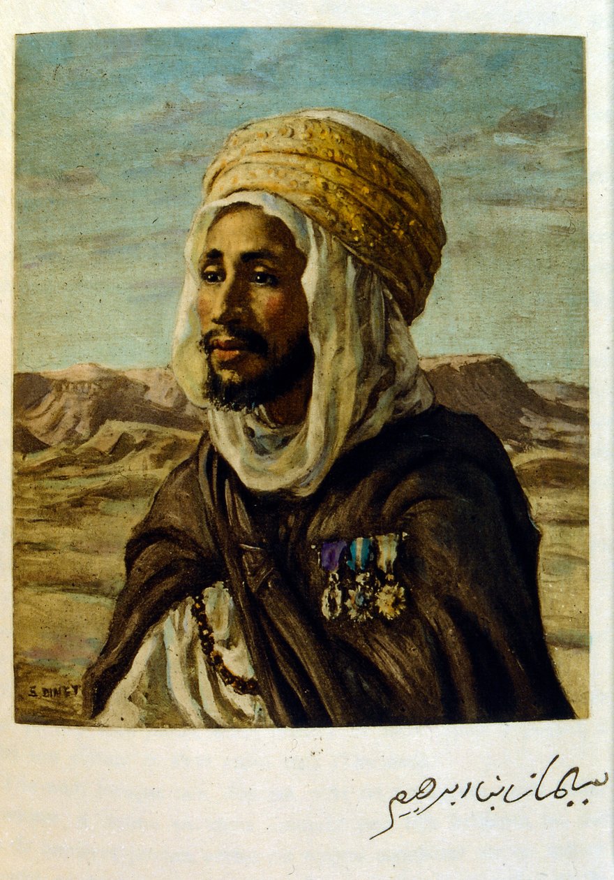 Illustration von Dinet aus 