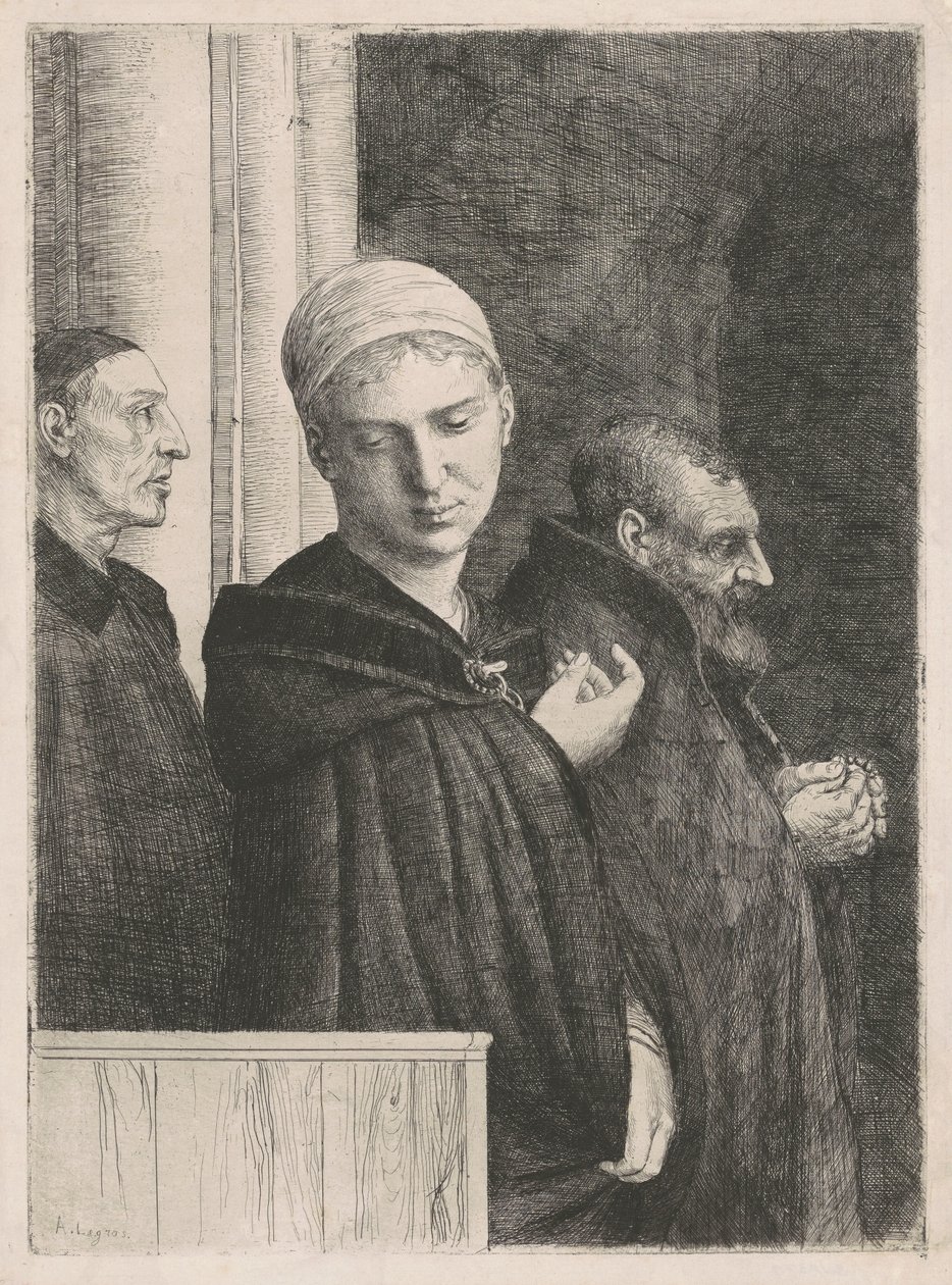 Taufe von Alphonse Legros
