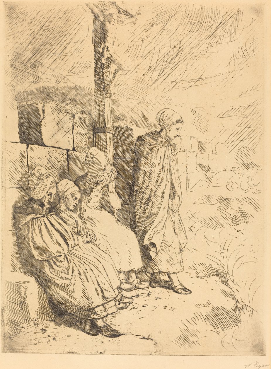 Fischerfrauen von Alphonse Legros
