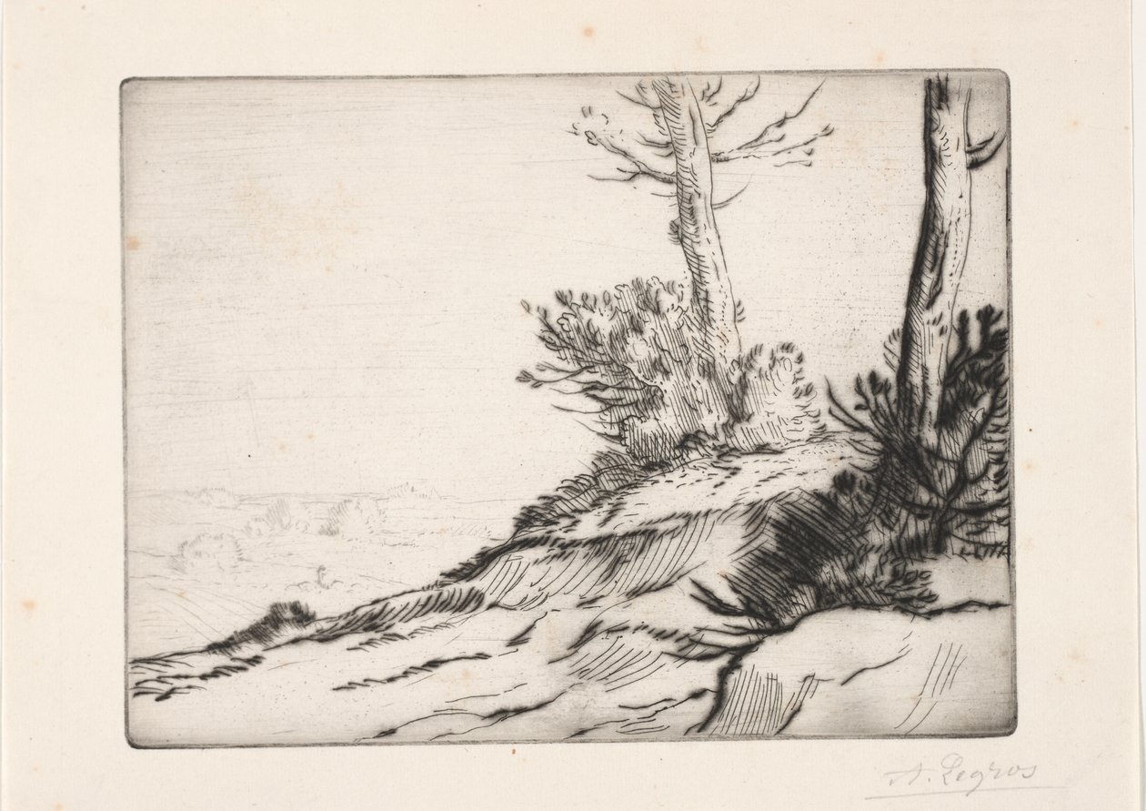 Der Buschhügel von Alphonse Legros
