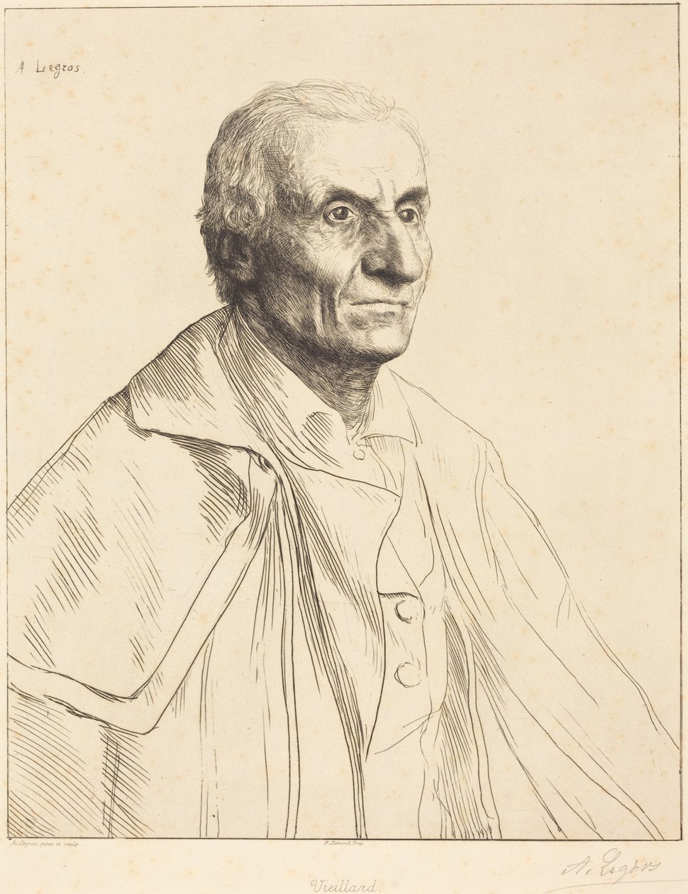 Großer Spanier von Alphonse Legros