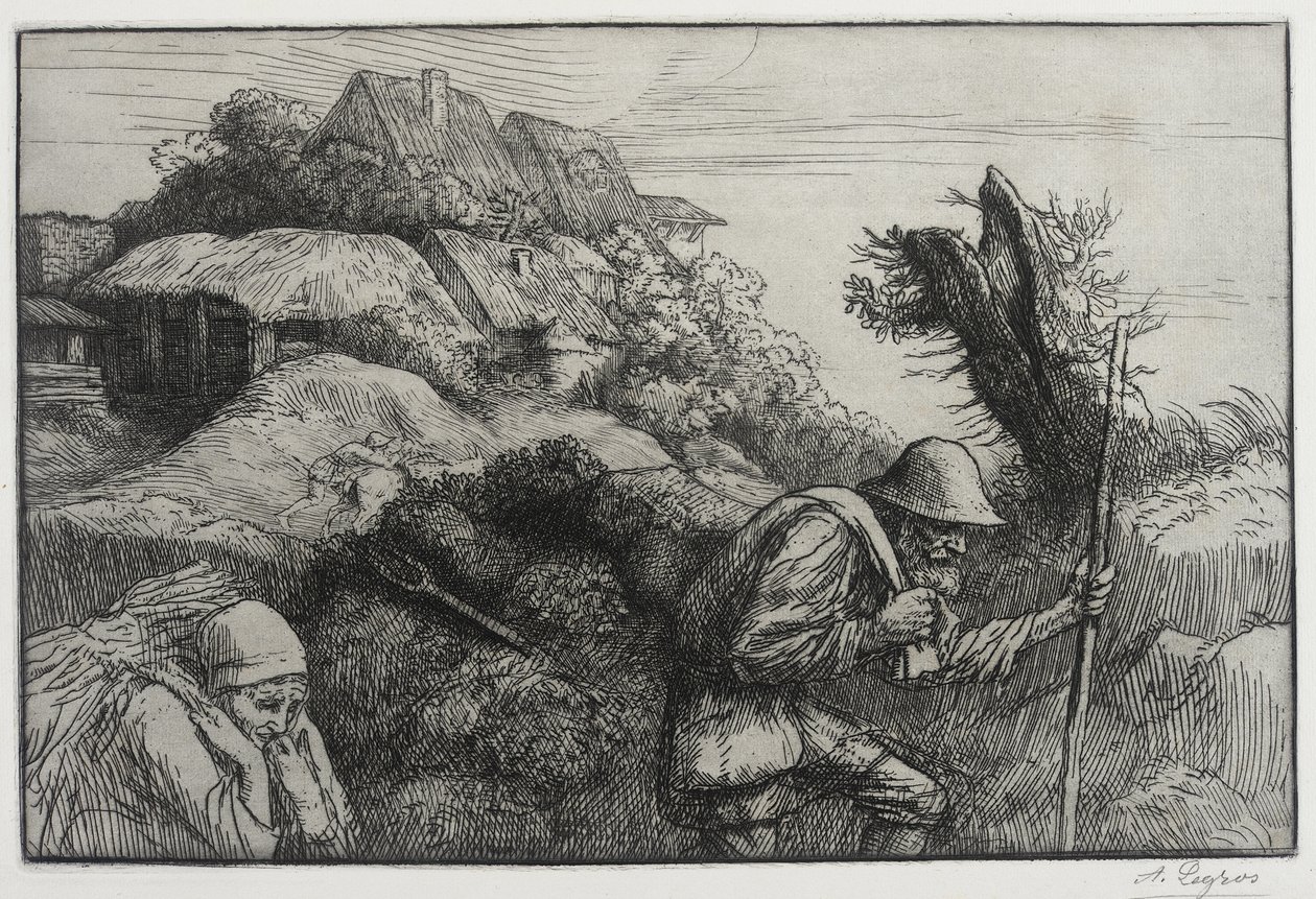 Die Rückkehr des Holzes von Alphonse Legros