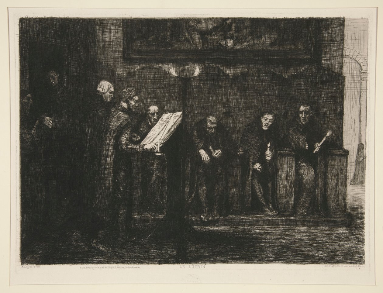 Die spanischen Kantoren oder Das Lesepult von Alphonse Legros