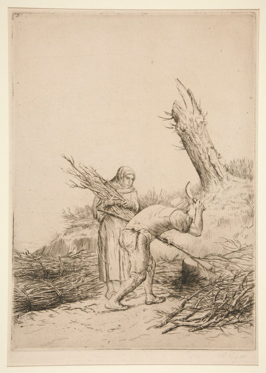 Die Zweigmacher von Alphonse Legros