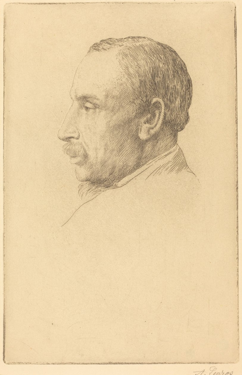 Professor W. Cawthorne Unwin von Alphonse Legros