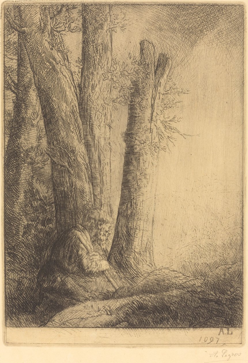 Studie für den verlorenen Sohn von Alphonse Legros