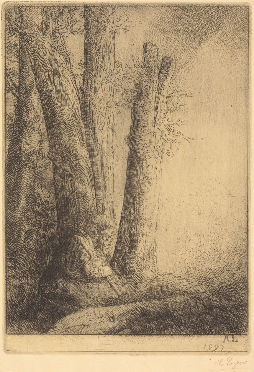 Studie für den verlorenen Sohn von Alphonse Legros