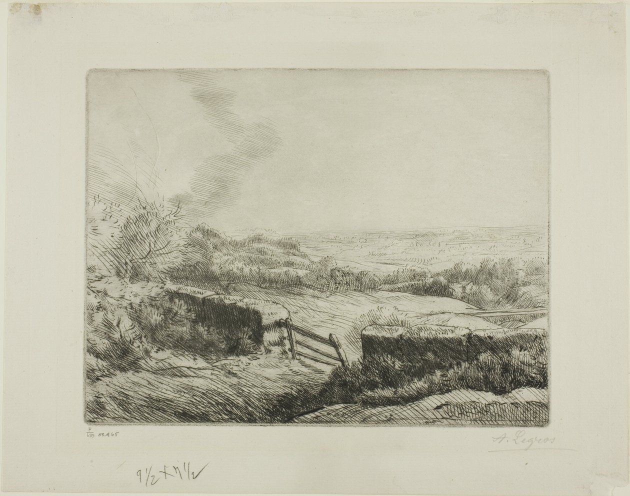 Das Wiesentor von Alphonse Legros
