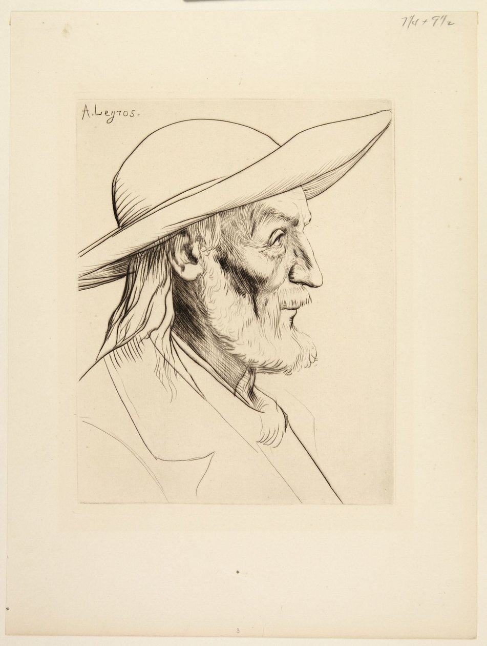 Alter Spanier von Alphonse Legros