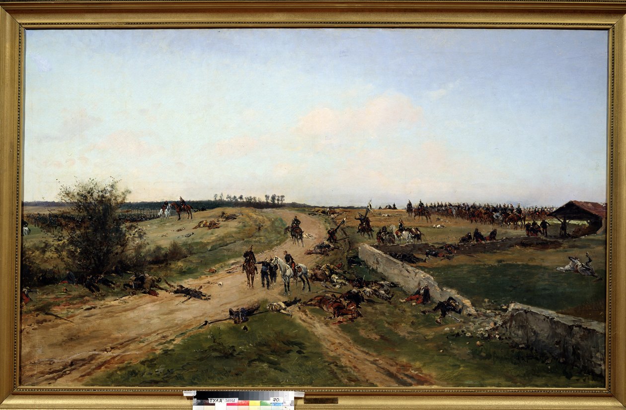 Szene aus dem Deutsch-Französischen Krieg von Alphonse Marie de Neuville