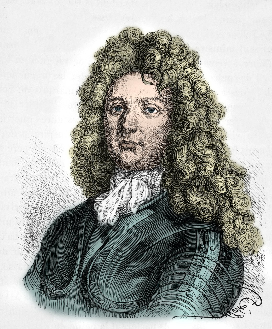 Porträt von Sebastien Le Prestre, Marquis de Vauban von Alphonse Marie de Neuville