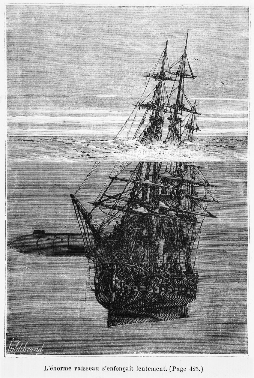 Die Nautilus, Illustration aus 