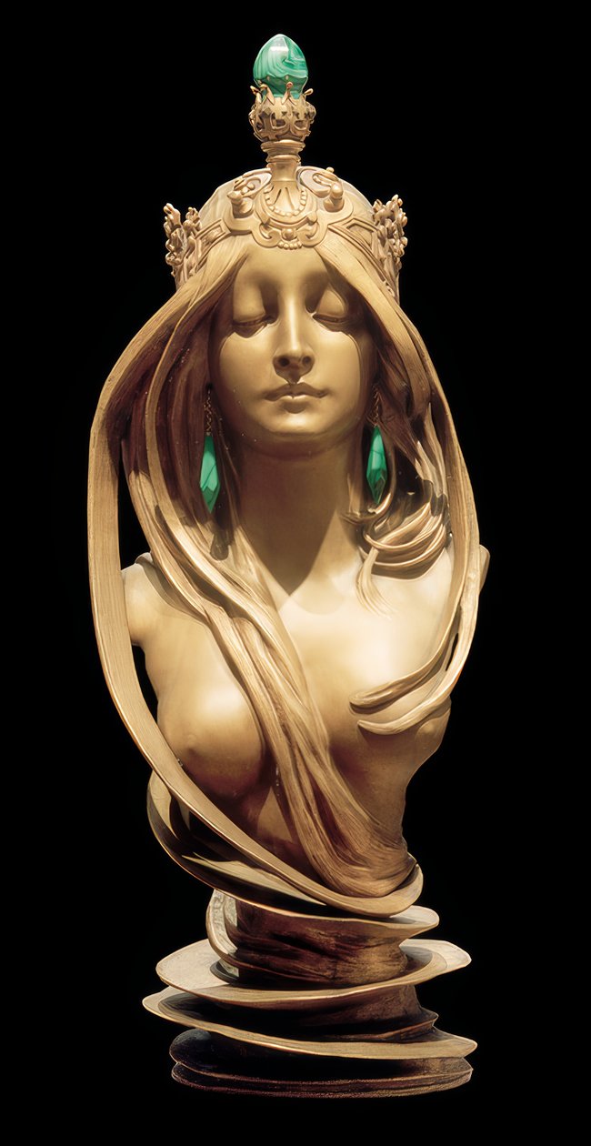 Die Natur von Alphonse Mucha