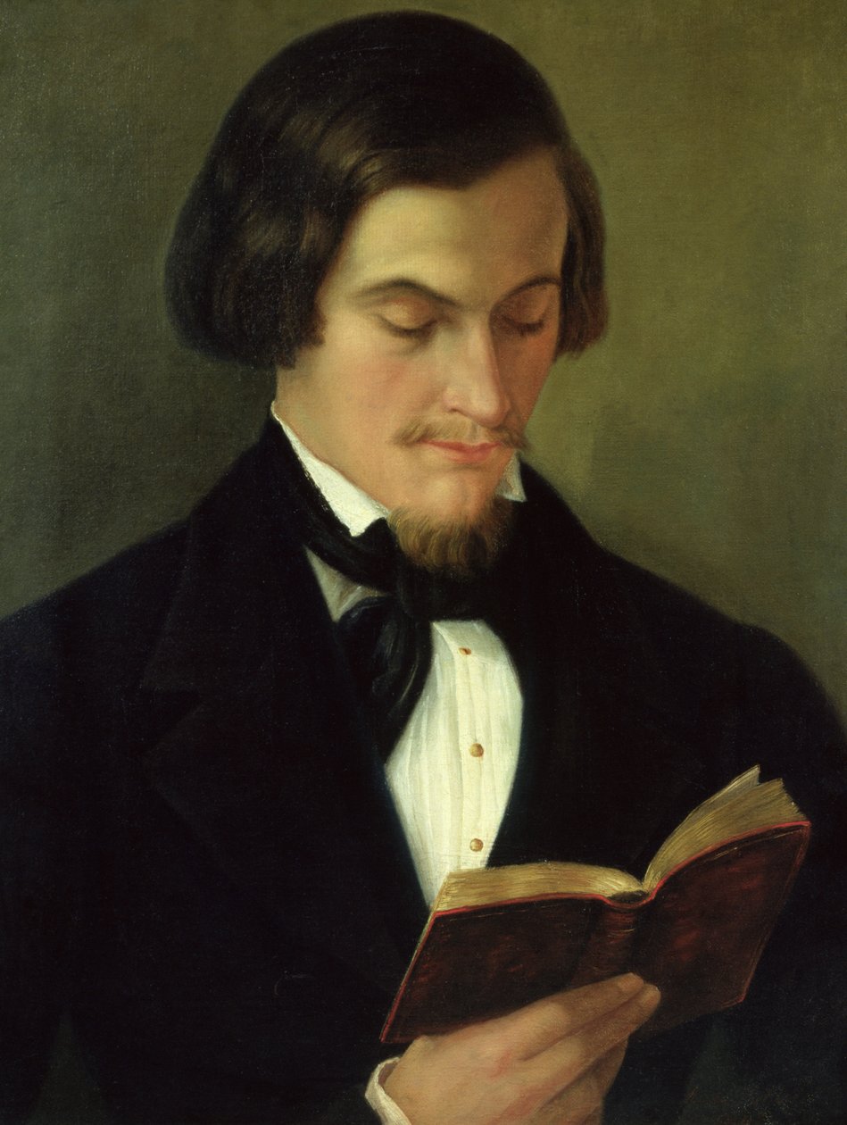 Porträt des Dichters Heinrich Heine (1797-1856) 1842 von Amalia Keller