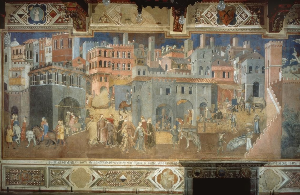 Die gute Regierung von Ambrogio Lorenzetti
