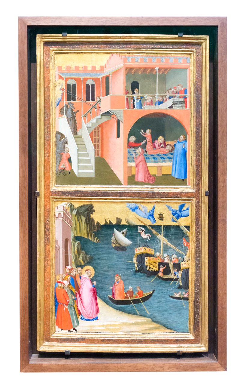 Geschichten aus dem Leben des heiligen Nikolaus von Ambrogio Lorenzetti