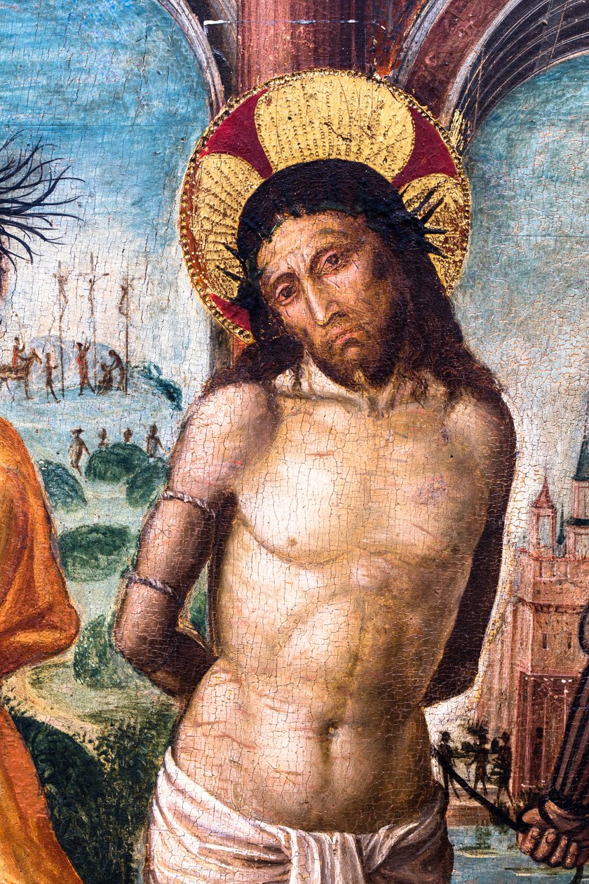 Die Geißelung Christi von Ambrogio da Fossano (c.1460-1523) (circle of)