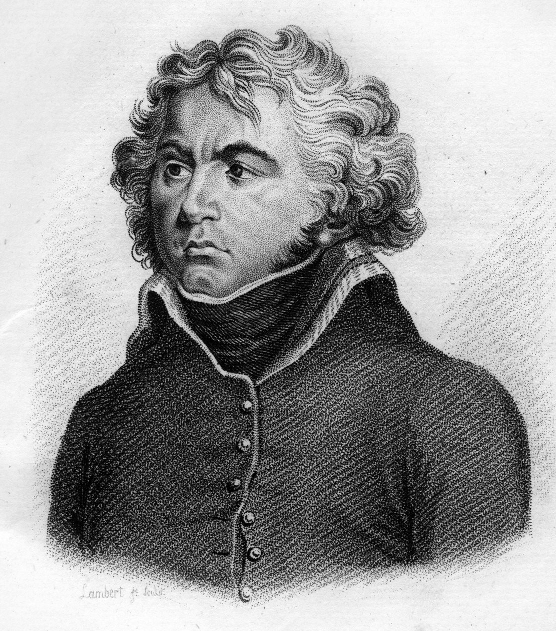 Jean-Baptiste Kléber (1753-1800), französischer General. Graviert von Ambroise Tardieu 1818. Stella Sammlung. von Ambroise Tardieu