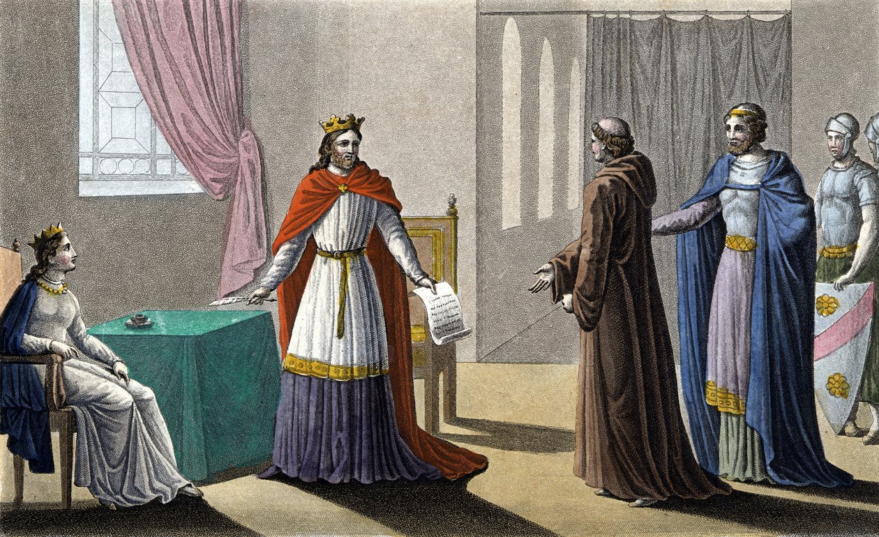 Ludwig VII. begann den 2. Kreuzzug auf Anraten von Bernhard von Clairvaux und trotz des Widerstands von Abt Suger, dem er die Verwaltung des Königreichs während seiner Abwesenheit und die von Königin Alienor von Aquitanien überließ von Ambroise Tardieu