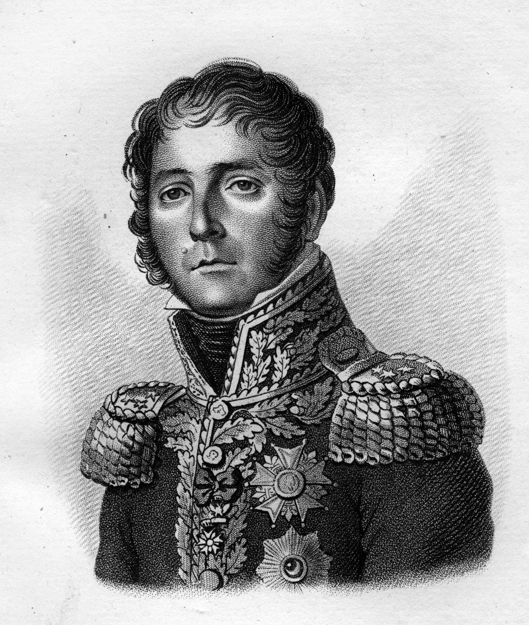 Marschall Sebastiani de la Porta (1772-1851) - in „Porträts der französischen Generäle nach den Siegen und Eroberungen der Franzosen“. Graviert von Ambroise Tardieu im Jahr 1818. Stella Sammlung von Ambroise Tardieu