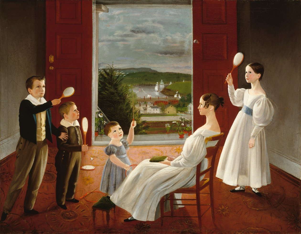 Die Kinder von Nathan Starr, 1835 von Ambrose Andrews