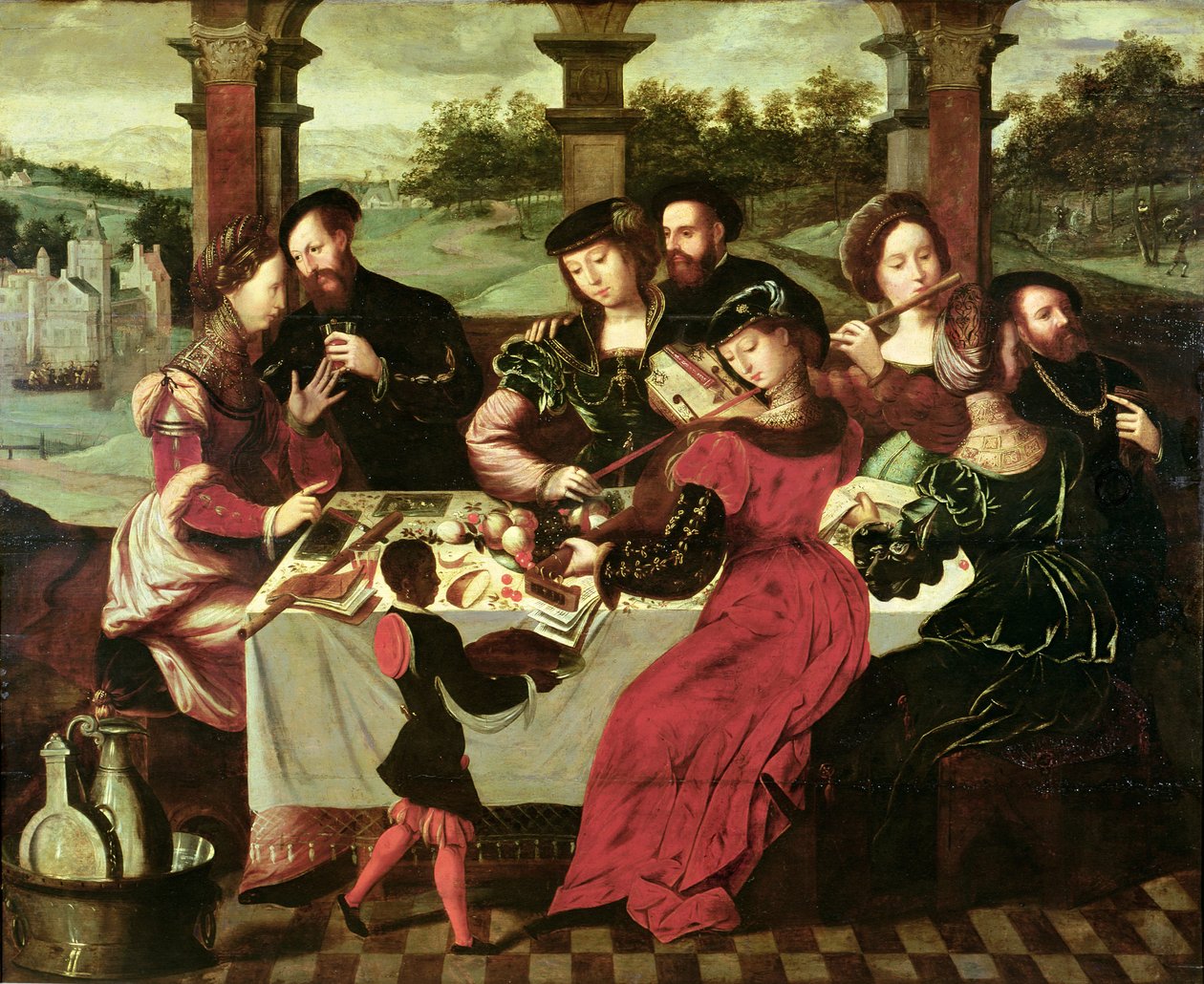 Das Konzert nach dem Essen von Ambrosius Benson