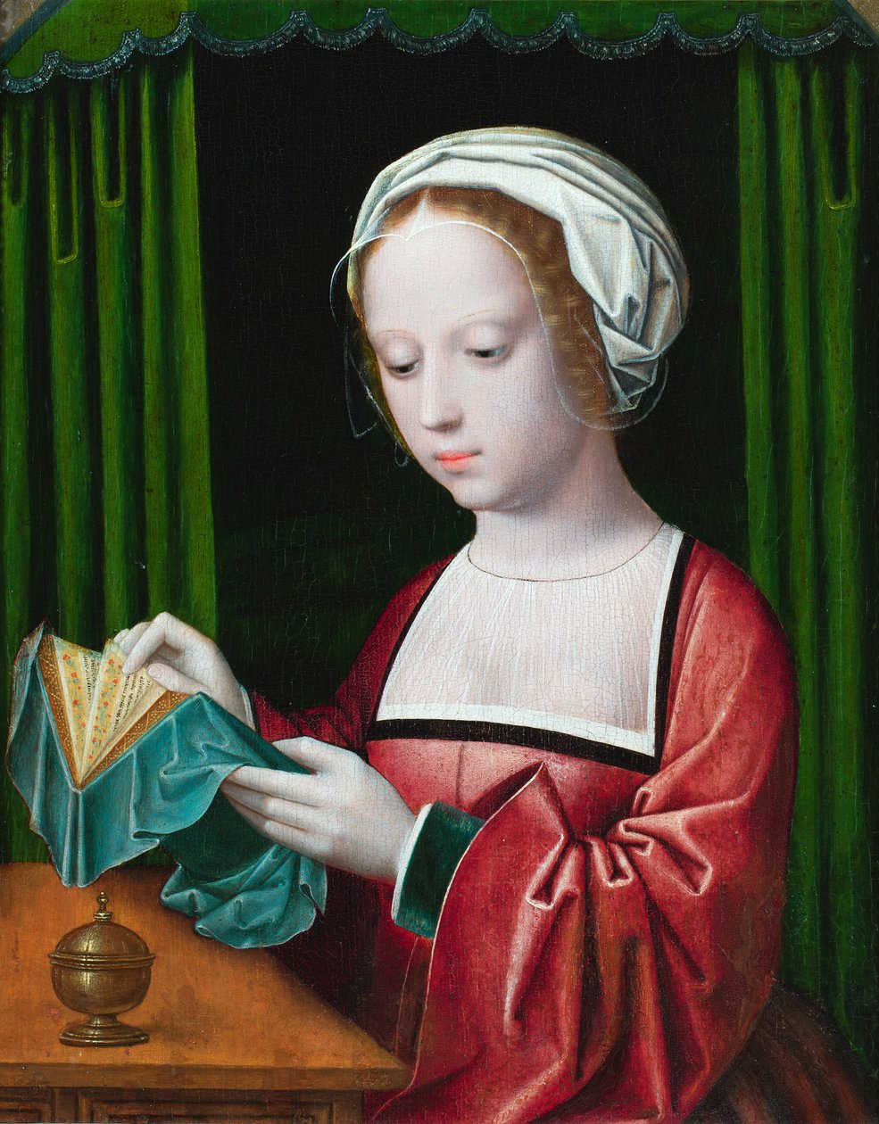Die lesende Magdalena von Ambrosius (follower of) Benson